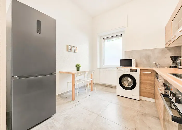 公寓 Tolstov - 2 Mit Terrasse - 25 Min Messe Dus 杜伊斯堡