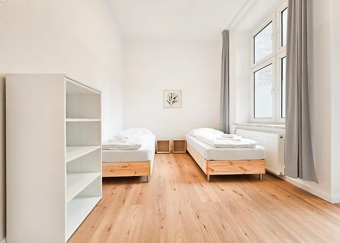 公寓 Tolstov - 2 Mit Terrasse - 25 Min Messe Dus 杜伊斯堡